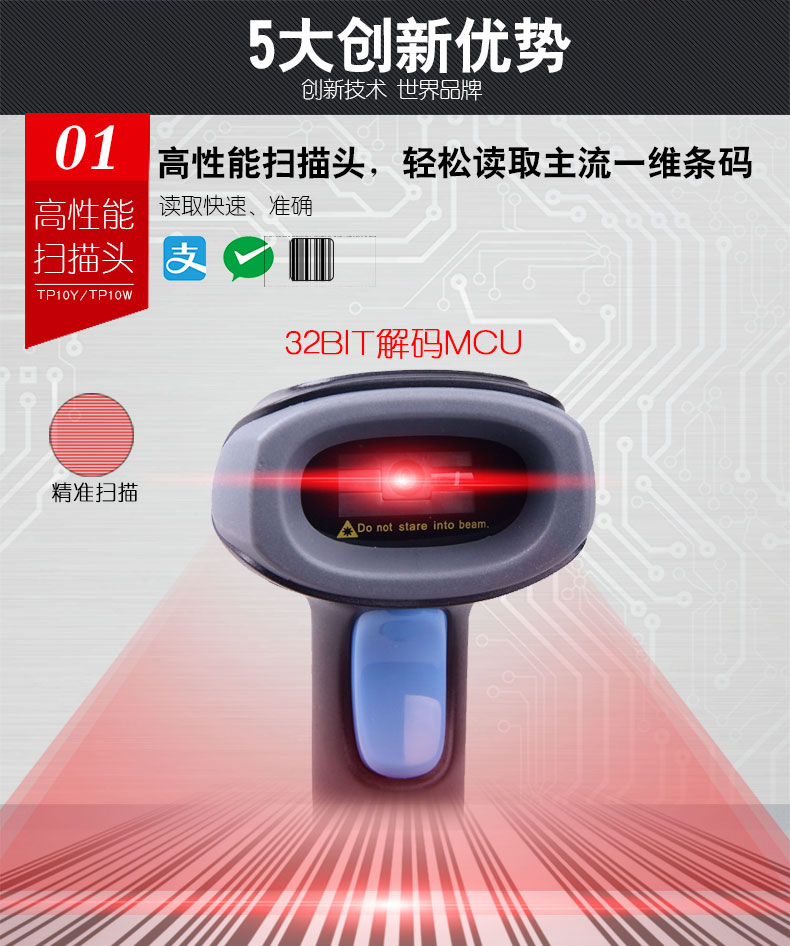 便利王 TP10W掃描槍